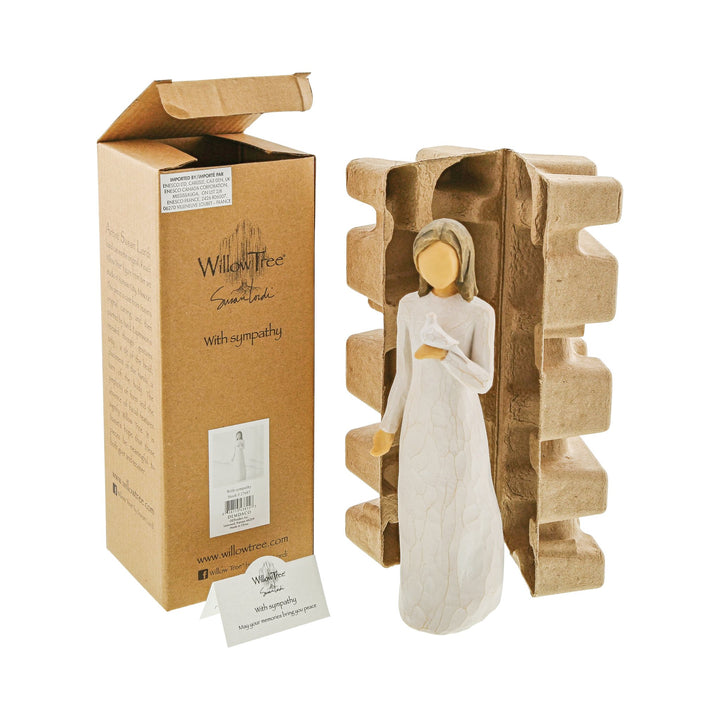 WT - 27687 - Willow Tree Figur 'With sympathy - Mit Sympathie 23cm'