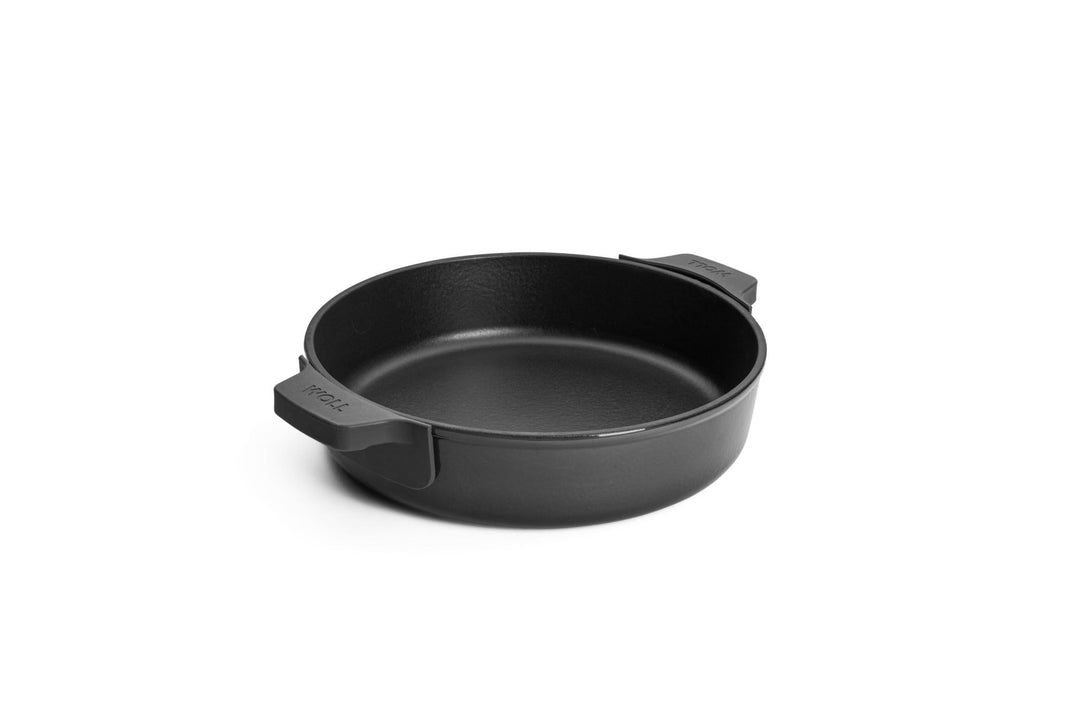 WO828CI - 030 - WOLL 'Iron Kasserolle mit Deckel in Carbon Grey Ø 28 cm, 7 cm 3,8 Lt'