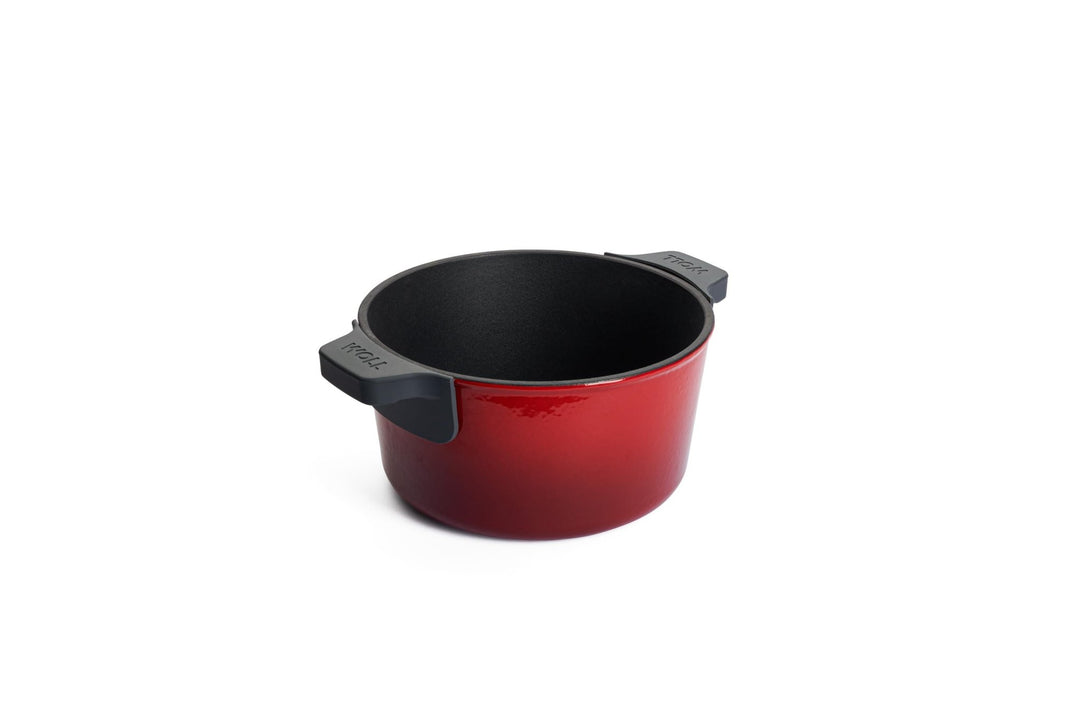 WO120CI - 010 - WOLL 'Iron Topf mit Deckel in Chili Red Ø 20 cm, 11 cm 2,8 Lt'