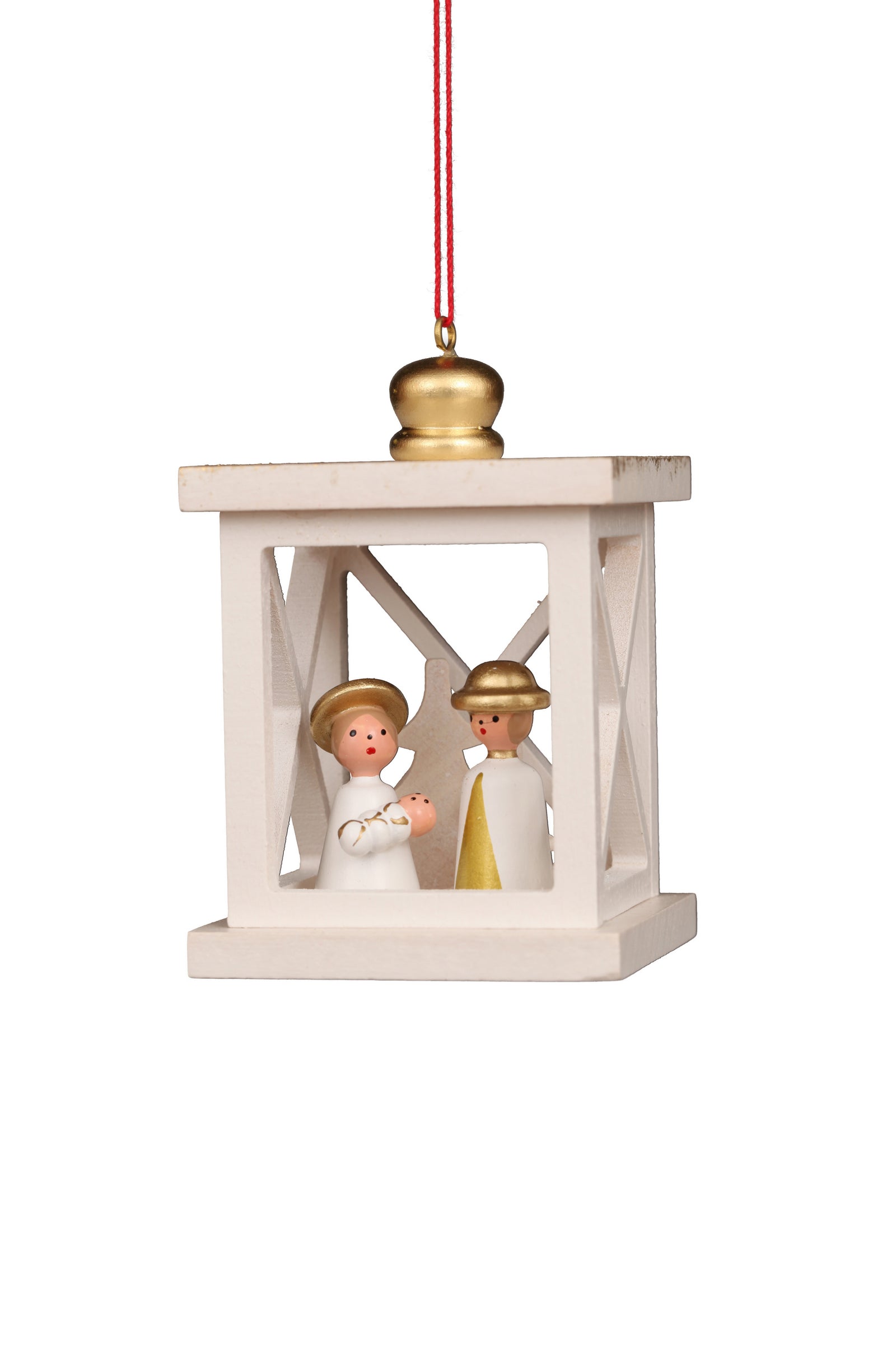 ULB - 100934 - Weihnachtslaterne mit Hl. Familie, Baumbehang, Ulbricht - 6.8cm' 2024