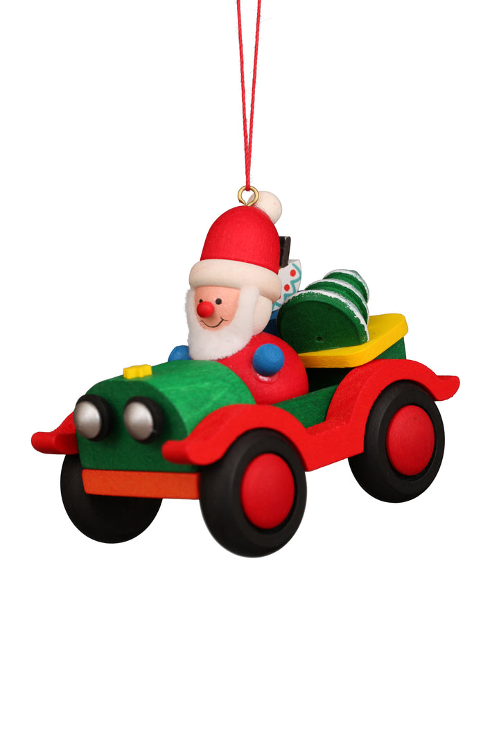 Ulbricht 'Baumbehang Auto mit Weihnachtsmann - 6,5cm' 2025 ULB - 100935