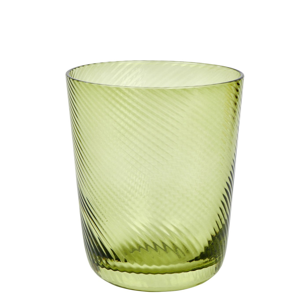 Lambert - Corfu Drinking Glass, Water Glass, Green, H 10 cm D 8,5 cm