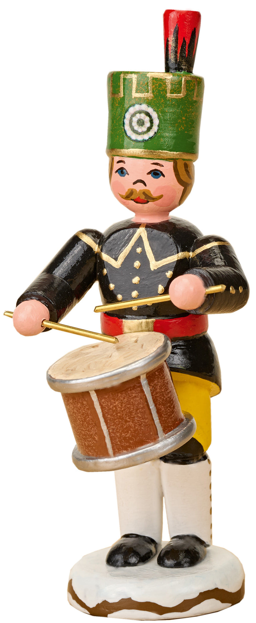 Hubrig Volkskunst "Téli gyermek Bergmann - Dob 9 cm" 2026