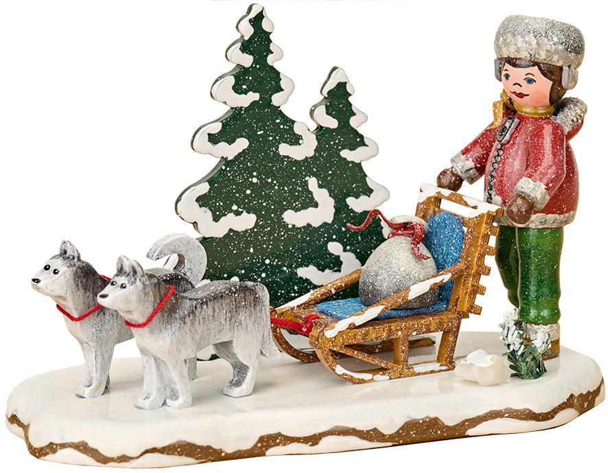 Hubrig Volkskunst 'Winterkinder Durch den Winterwald - 10cm' 2026