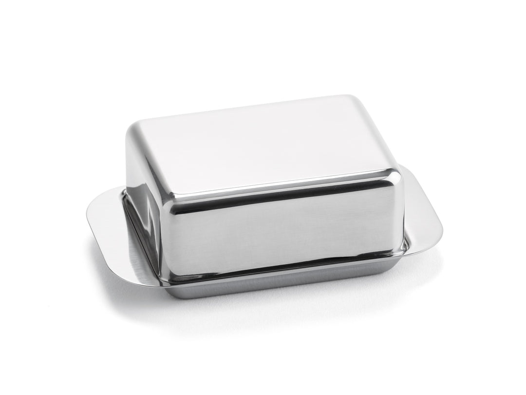 WEIS - Butterdose aus Edelstahl - 1/4 Pfund für 125 g