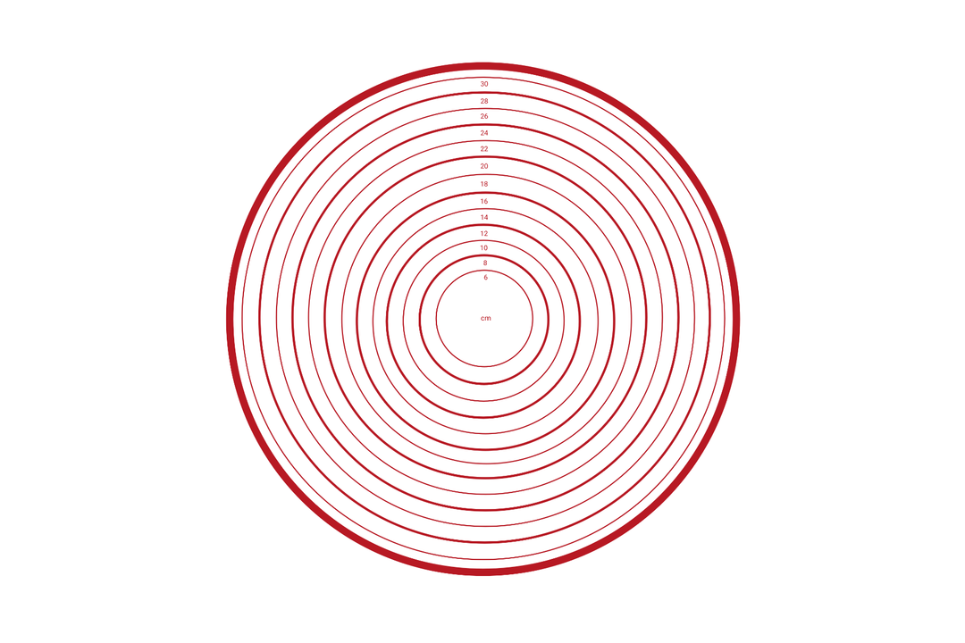 WEIS - Silicone baking mat round D32 cm