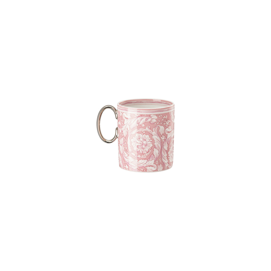 Rosenthal Versace - Ružový hrnček Barocco s rukoväťou - 2024