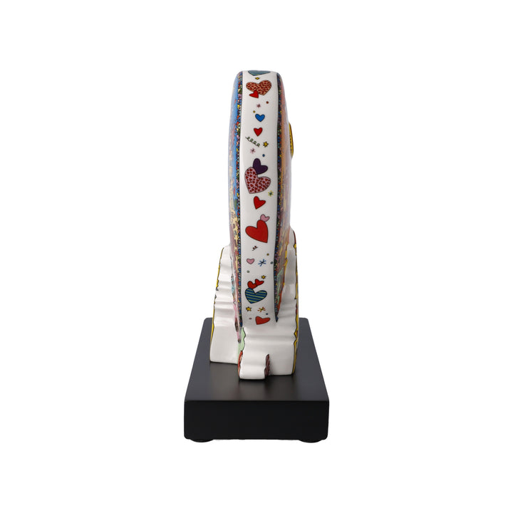 Goebel Pop Art James Rizzi 'JR Heart times in the City'