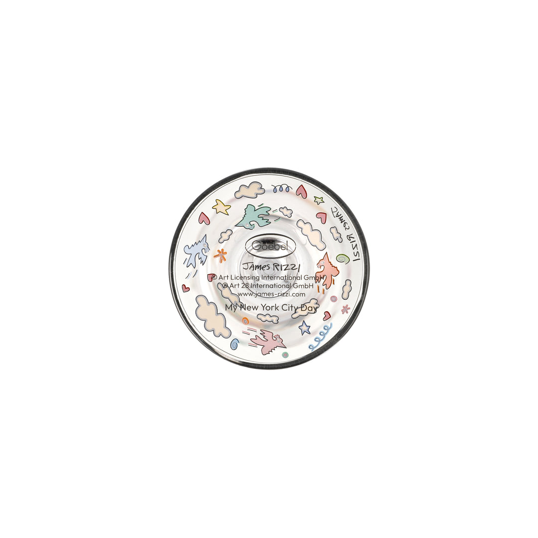 Goebel James Rizzi Champagne Glass 'My NYC Day' 2026