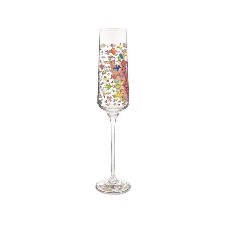 Goebel James Rizzi Champagne Glass 'My NYC Day' 2026