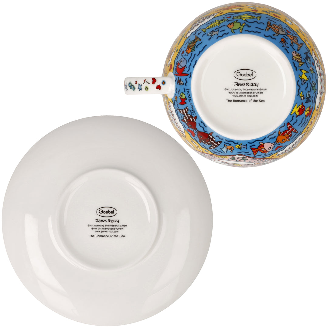 Goebel James Rizzi Kubek do kawy mlecznej 'The Romance of the Sea' 2026
