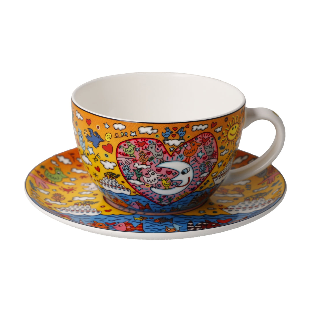 Goebel Caneca de Chá/Cappuccino 'The Romance of the Sea' de James Rizzi 2026