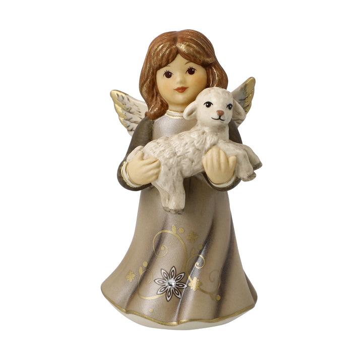Little Shepherd, Walnut, Goebel Celestial guardian angels, 8.5cm, 2024