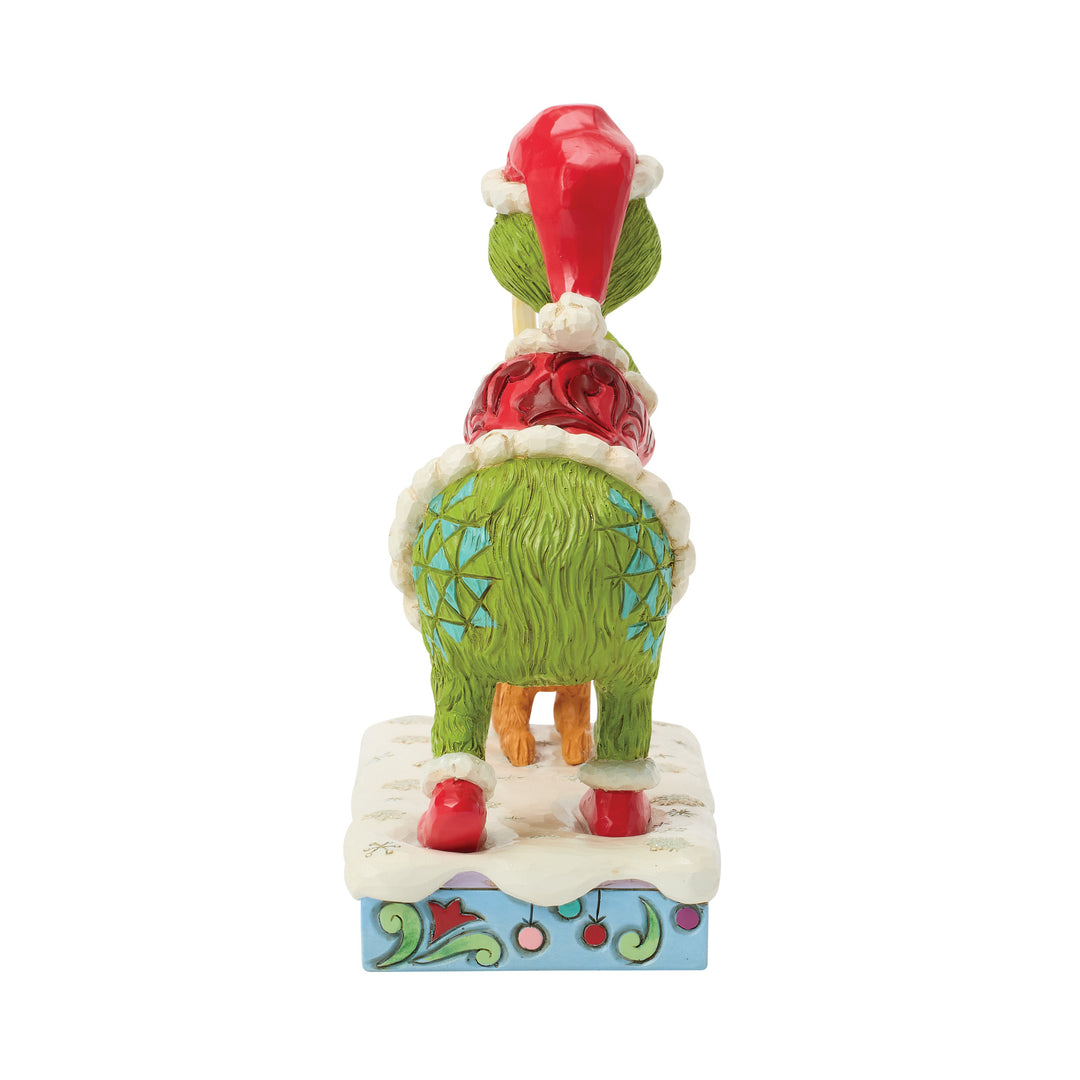 The Grinch, Max das Geweih anlegen - 14,5cm, Jim Shore 2026