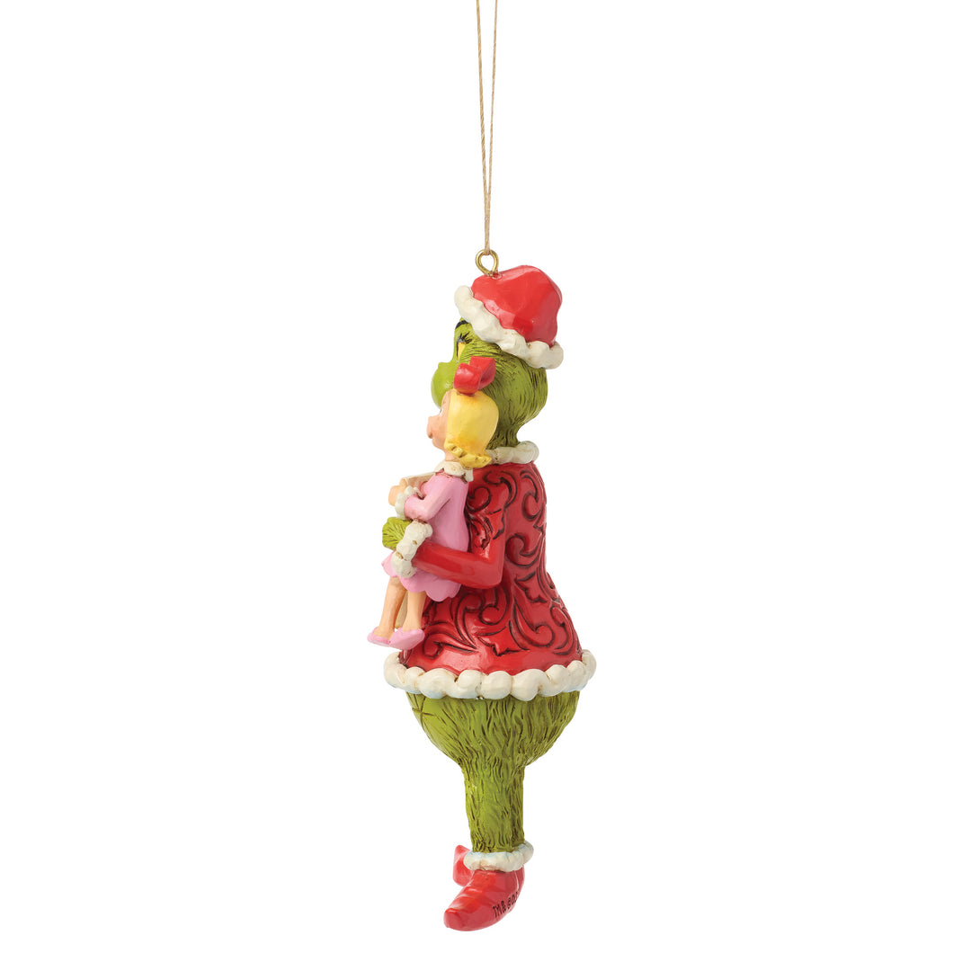 O Grinch, Enfeite Grinch Figura Cindy-Lou com Placa - 13cm, Jim Shore 2026