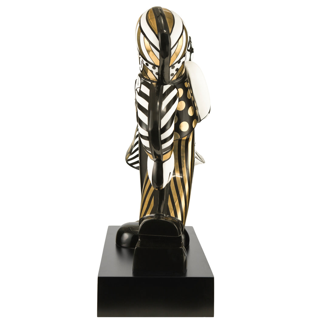 Goebel Figurină Romero Britto „Golden Swing Gold” 2026