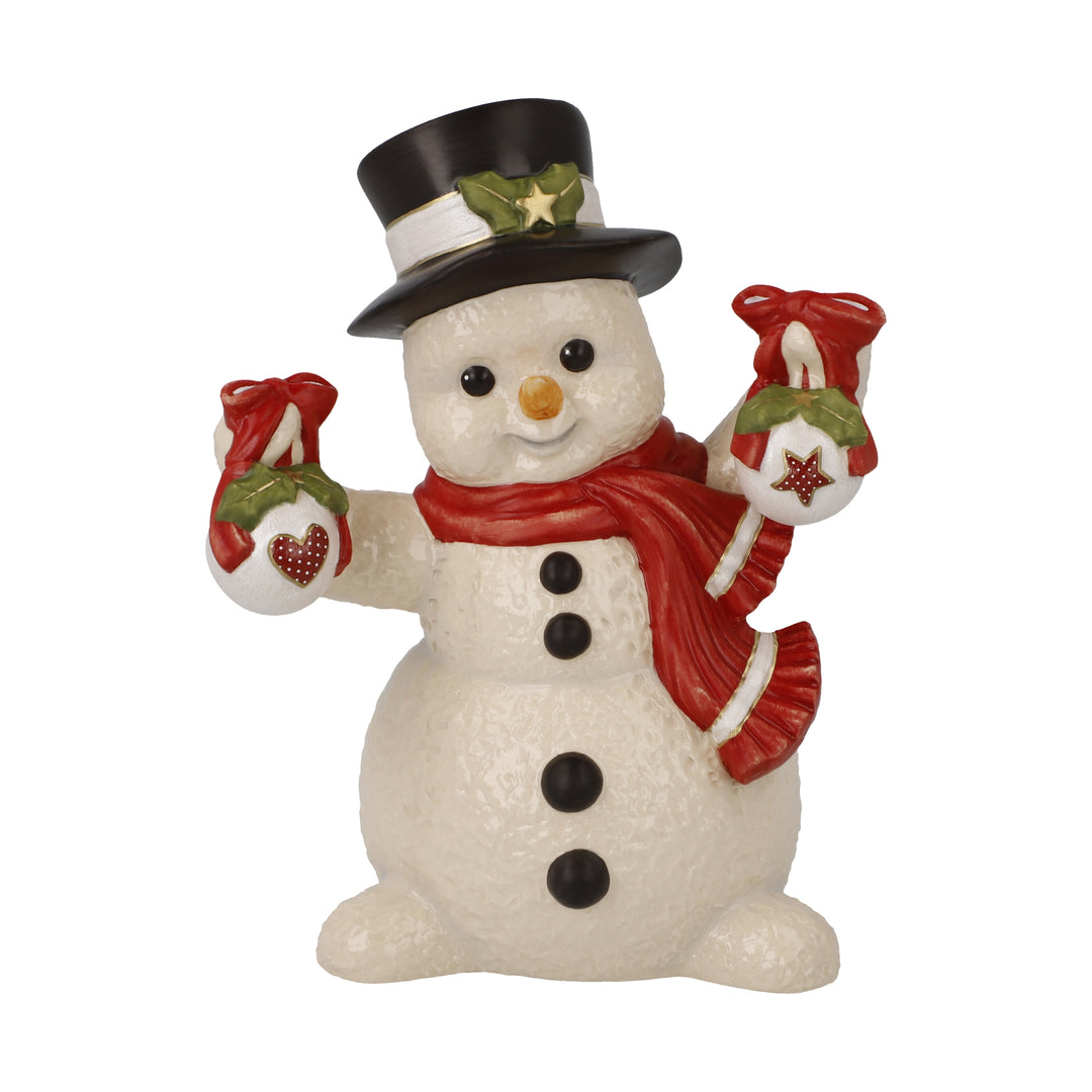 Goebel Muñecos de nieve decorados para Navidad 2024