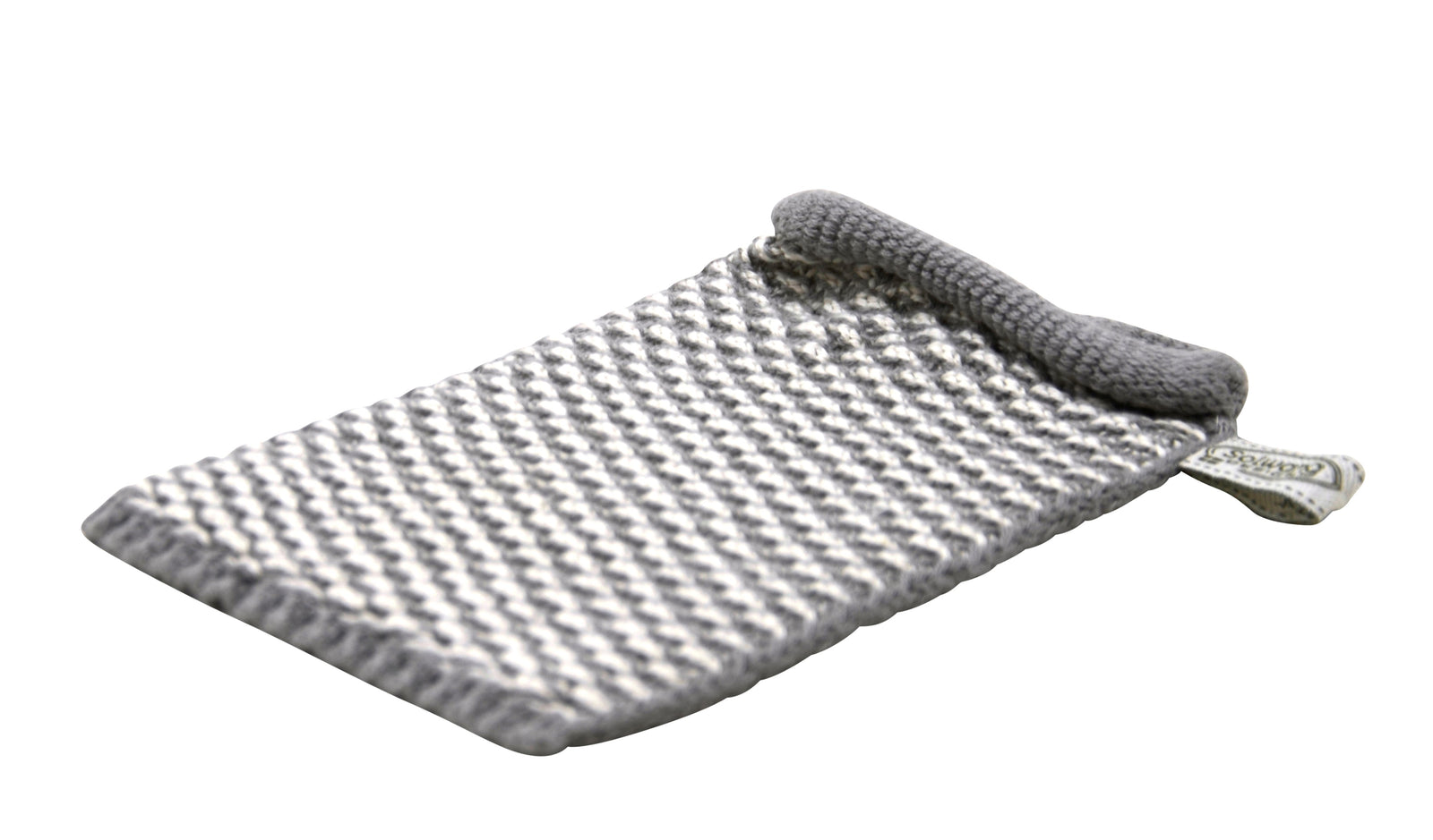 SOL - BK292 - Solwang '1 Stück Waschhandschuh in Natur/Grau Bio'