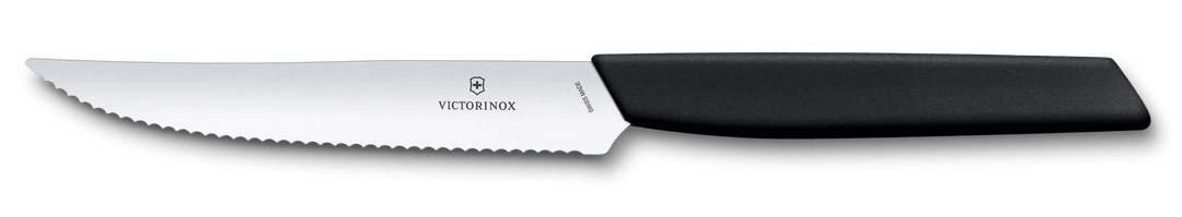 Victorinox, Ελβετικό σύγχρονο μαχαίρι μπριζόλας μαύρο