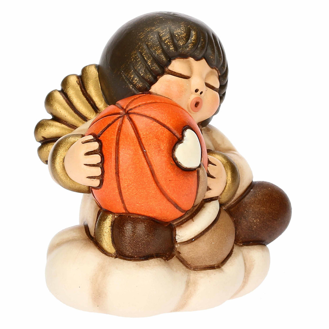 THUN 'My Angel auf Wolke mit Heißluftballon aus Keramik'-E2247H90