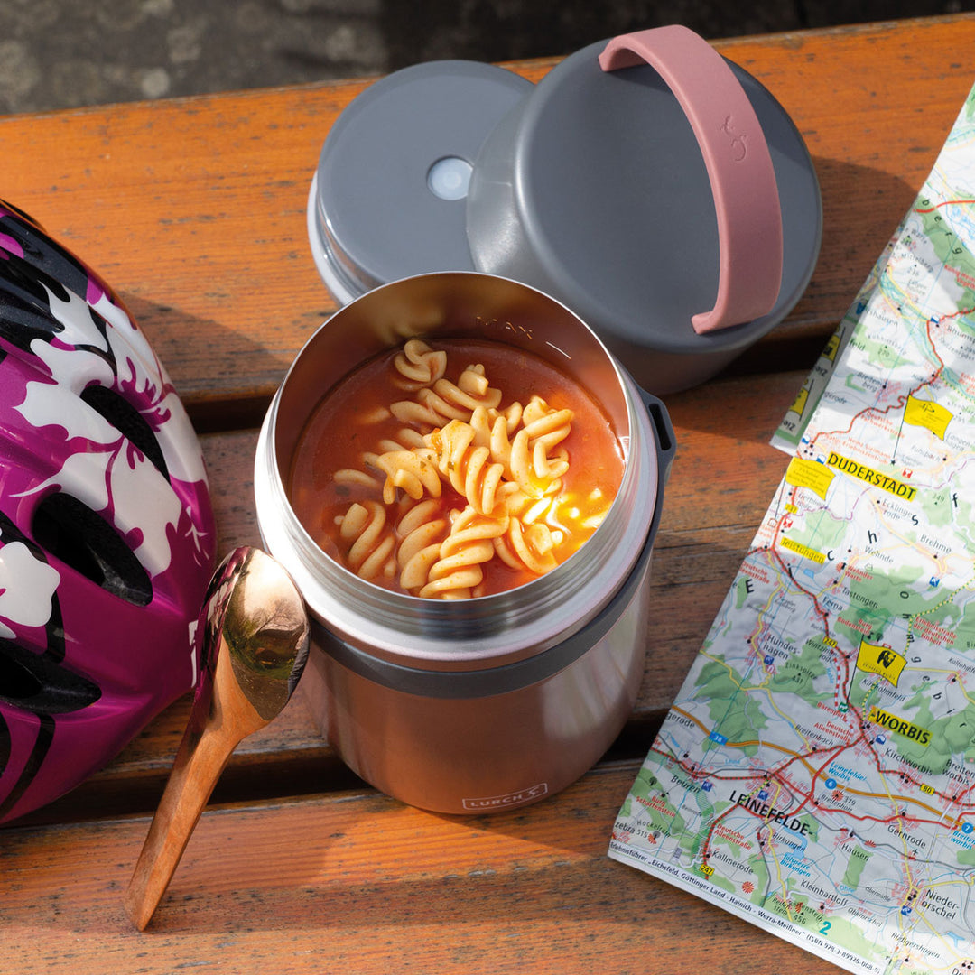 Lurch ISO-Pot 2.0 made of double-walled stainless steel for hot and cold dishes 800ml