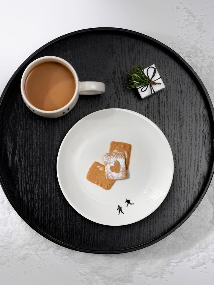 Asa, Dessertteller, ice skating, D20,5 x  H2,2 cm