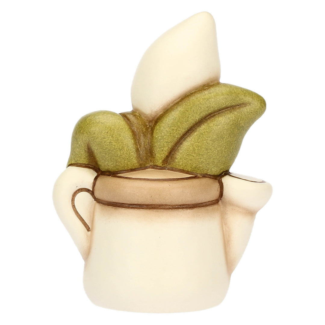 THUN Figurine Mini öntözőkanna kerámiában Calla Liliommal