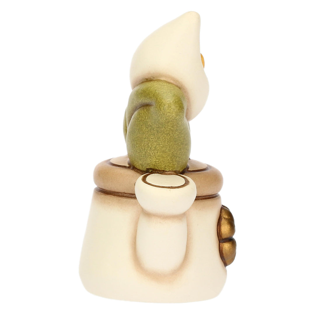 THUN Figurine Mini öntözőkanna kerámiában Calla Liliommal