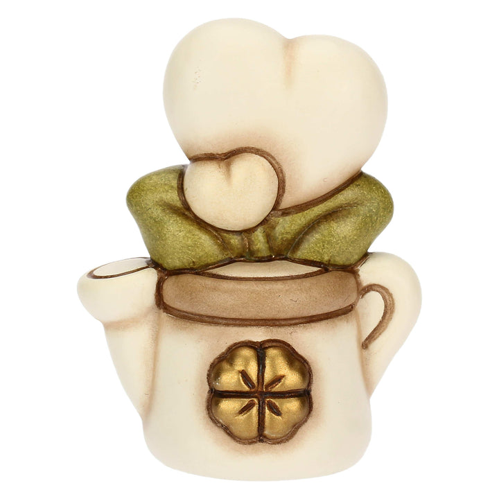 THUN Figurine Mini Watering Can in Ceramic with Heart - 2025