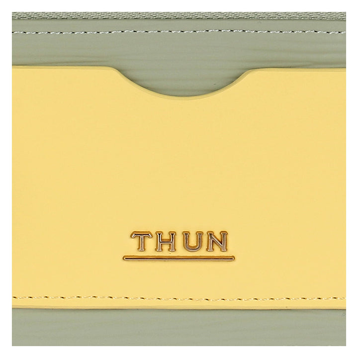 THUN Multicolor Faux Leather Pouch Credit Card Holder