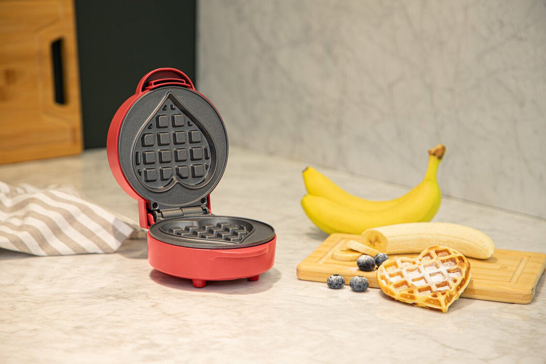 ADE-KG2345-1 - ADE Mini - Waffeleisen - herzförmig - 8,7 cm