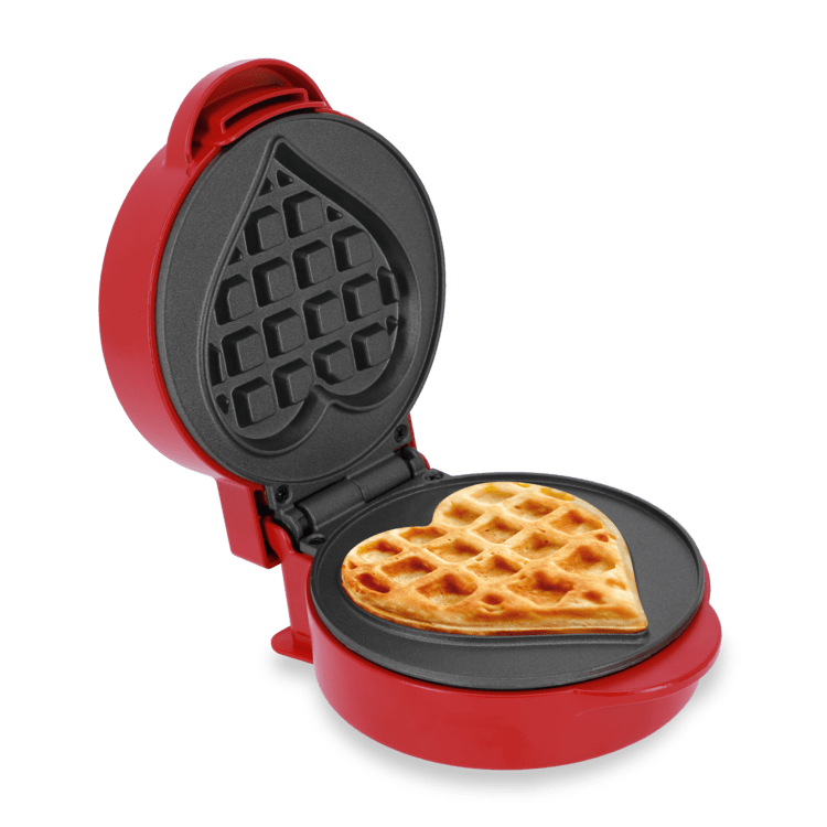 ADE-KG2345-1 - ADE Mini - Waffeleisen - herzförmig - 8,7 cm