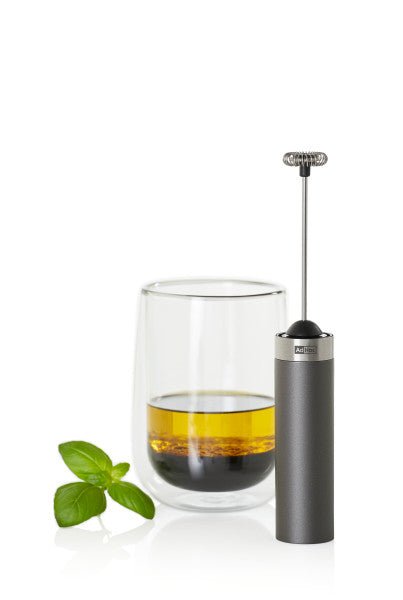 AdHoc - MS21 - AdHoc, Milch - / Saucenschäumer Rapid 3, dark grey, inkl. 3 Batterien