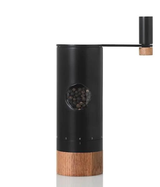 AdHoc - MP53 - AdHoc - Pfeffer - oder Salz - Getriebemühle PowerMill - Edelstahl schwarz