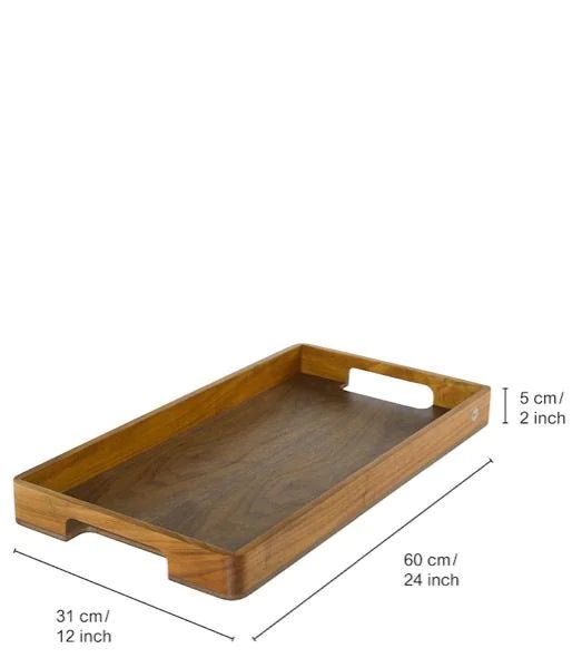 AdHoc - ST21 - AdHoc, Serviertablett SERVE, L60cm, B31cm