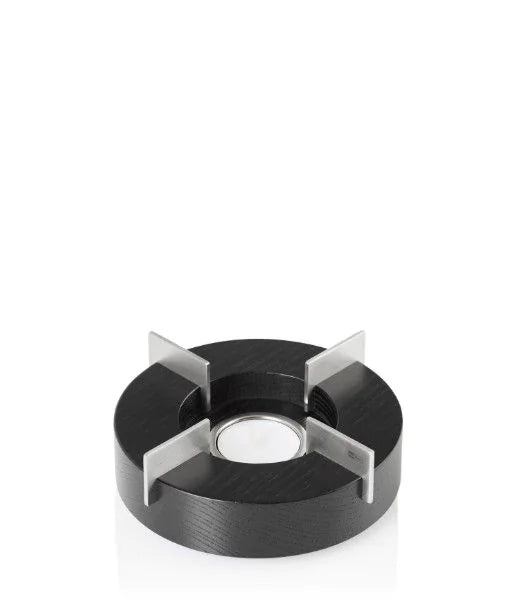 AdHoc - TK54 - AdHoc, Stövchen und Speisenwärmer Tuto, schwarz, D14,5cm