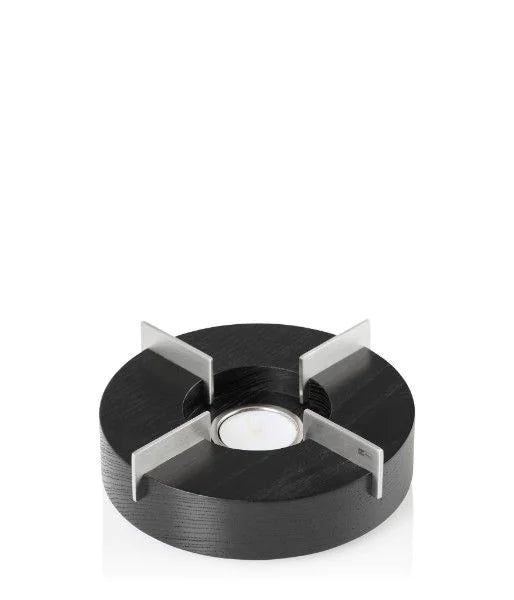 AdHoc - TK55 - AdHoc, Stövchen und Speisenwärmer Tuto schwarz, D16cm