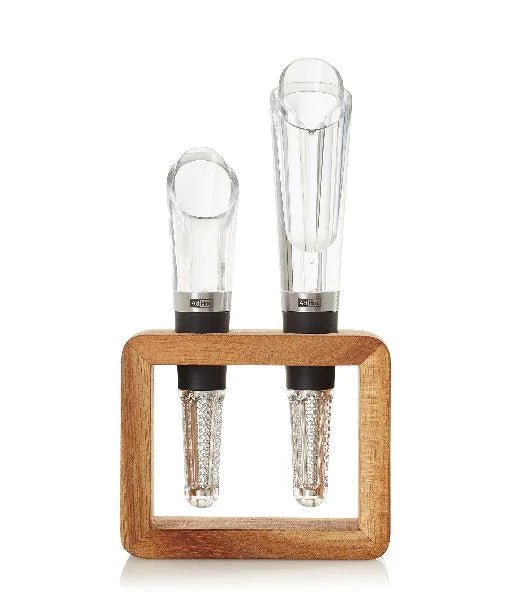 AdHoc - VA12 - AdHoc, Wein - Genießer - Set Vine, 2 - tlg. Set, Weinbelüfter und Ausgießer