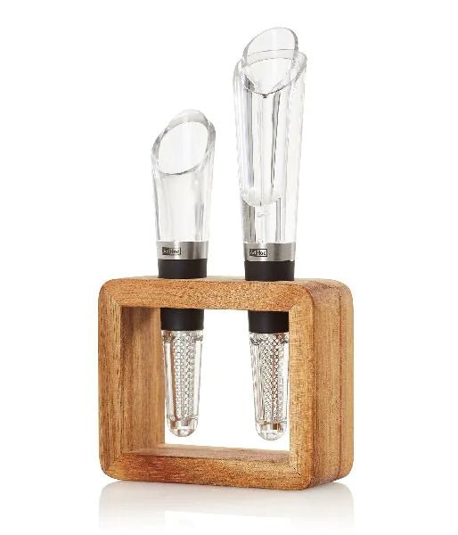 AdHoc - VA12 - AdHoc, Wein - Genießer - Set Vine, 2 - tlg. Set, Weinbelüfter und Ausgießer