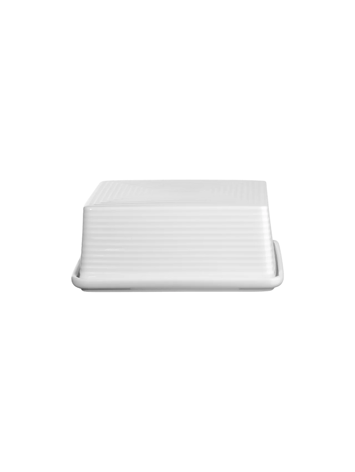 ASA - 23420212 - ASA, Butterdose, weiß, gerillt, Inhalt 250gr.