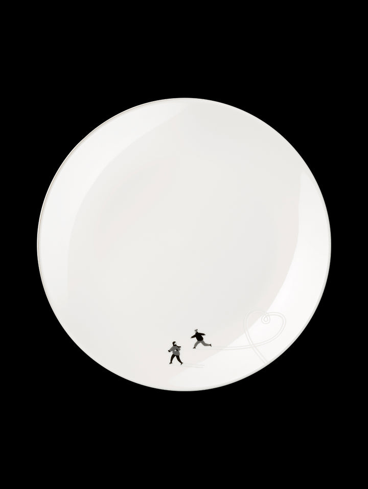 ASA - 16831286 - Asa, Dessertteller, ice skating, D20,5 x H2,2 cm
