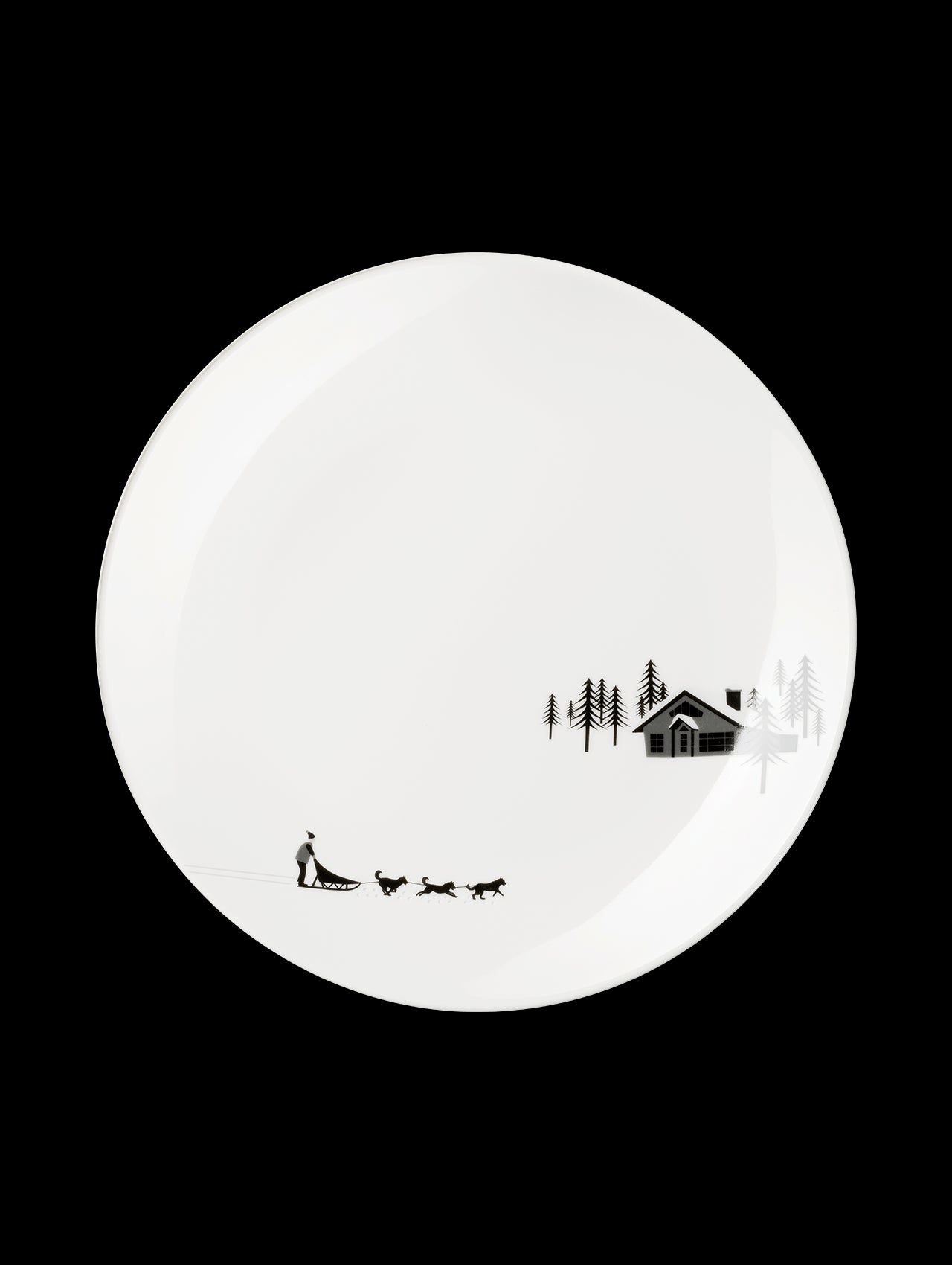 ASA - 16830286 - Asa, Dessertteller sleg Dogs, D20,5 x H2,2 cm