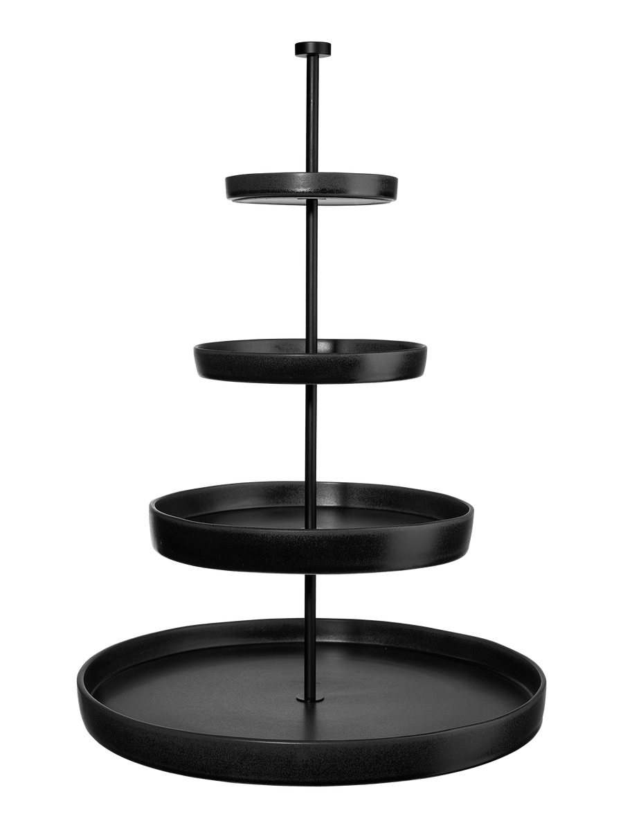 ASA - 92153174 - Asa, Etagere, 4 - stufig, black iron
