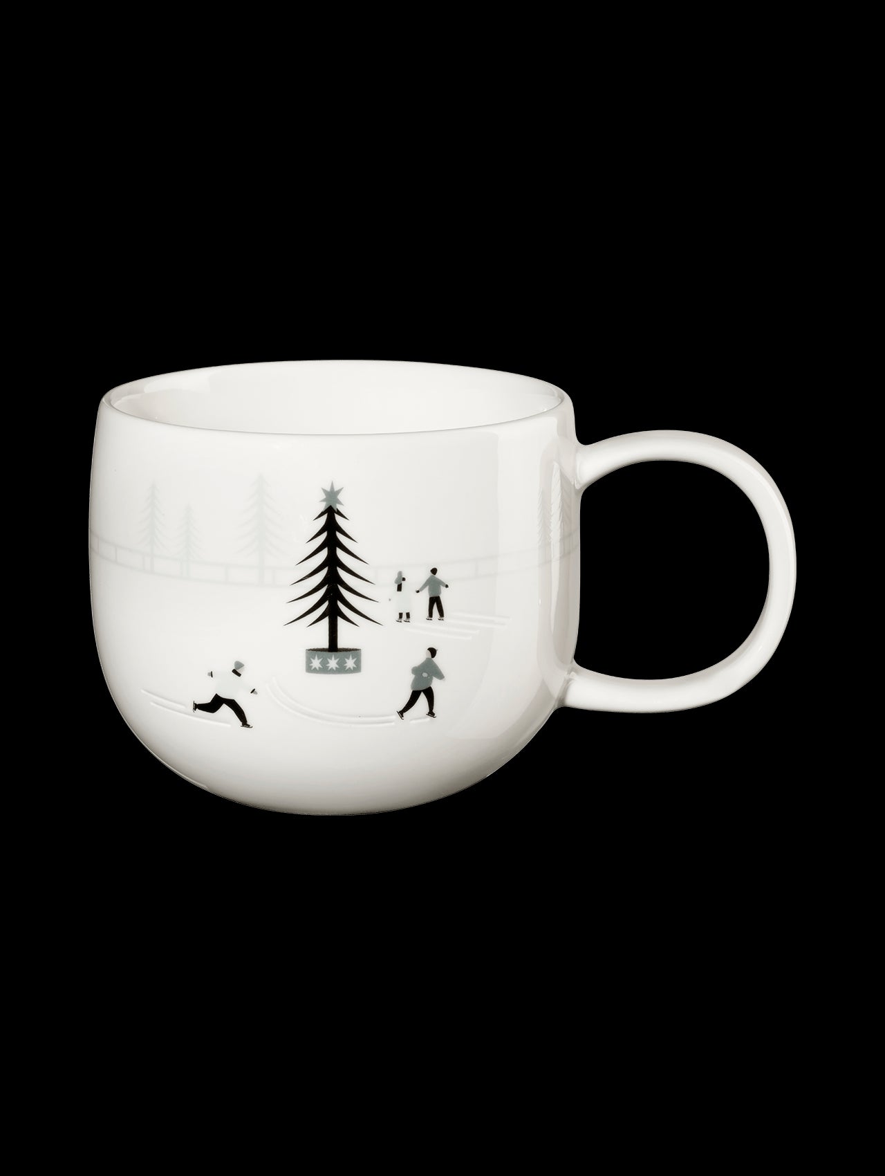 ASA - 16871286 - Asa, Henkelbecher ice skating, D10 x H8,5 cm, 0,4 l