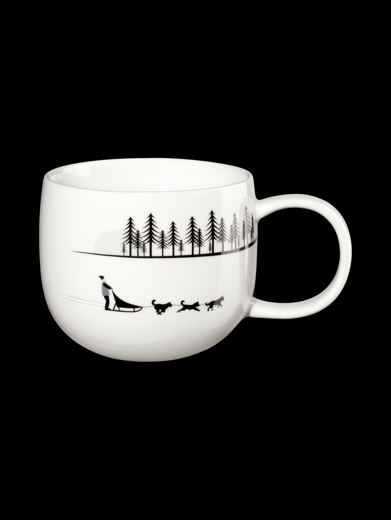 ASA - 16870286 - Asa, Henkelbecher sleg dogs, D10 x H8,5cm, 0,4l