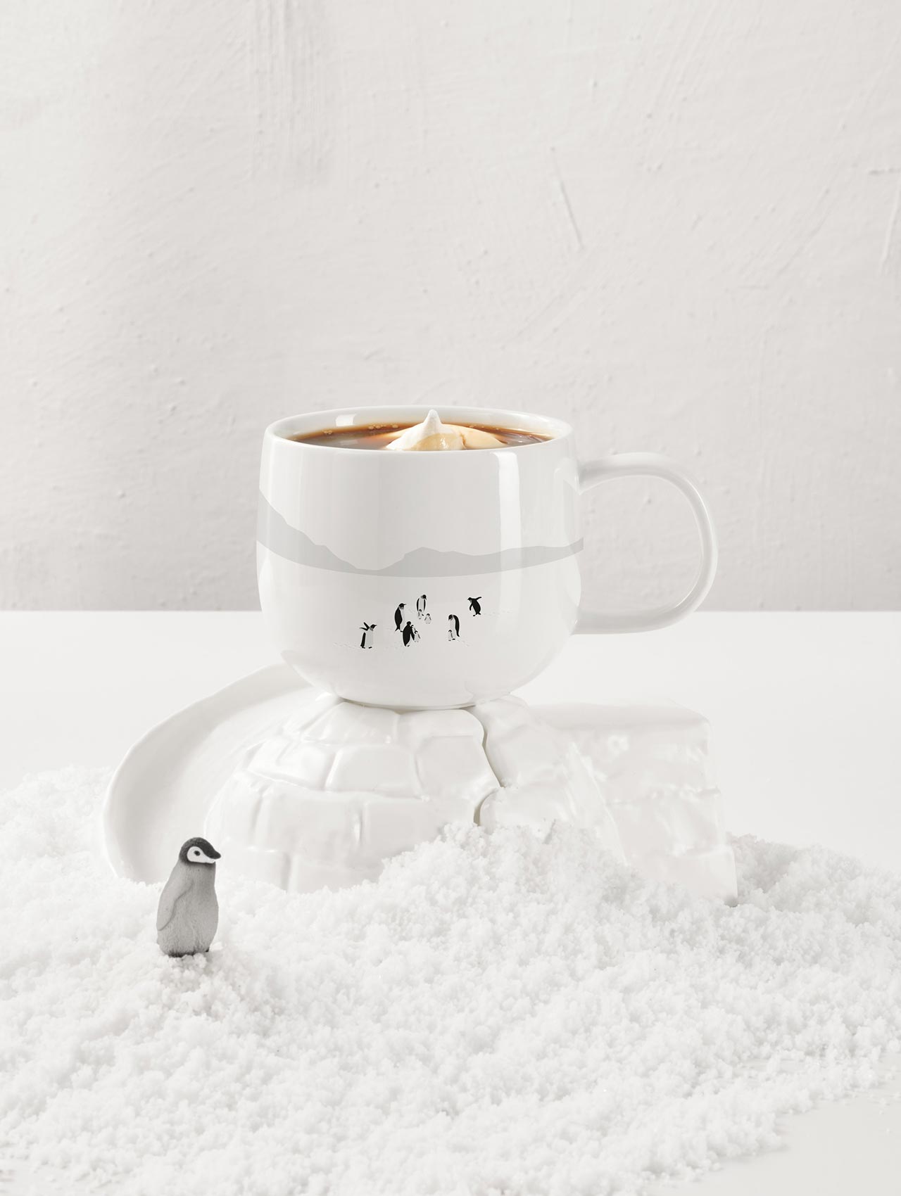 ASA - 16873286 - Asa, Henkelbecher south pole, D10 x H8,5 cm, 0,4 l