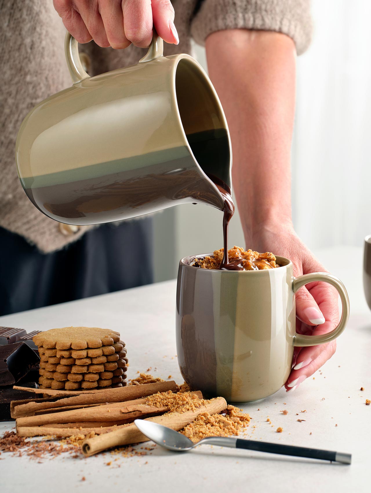 ASA-16079298 - Asa, Henkelbecher toffee, 400ml