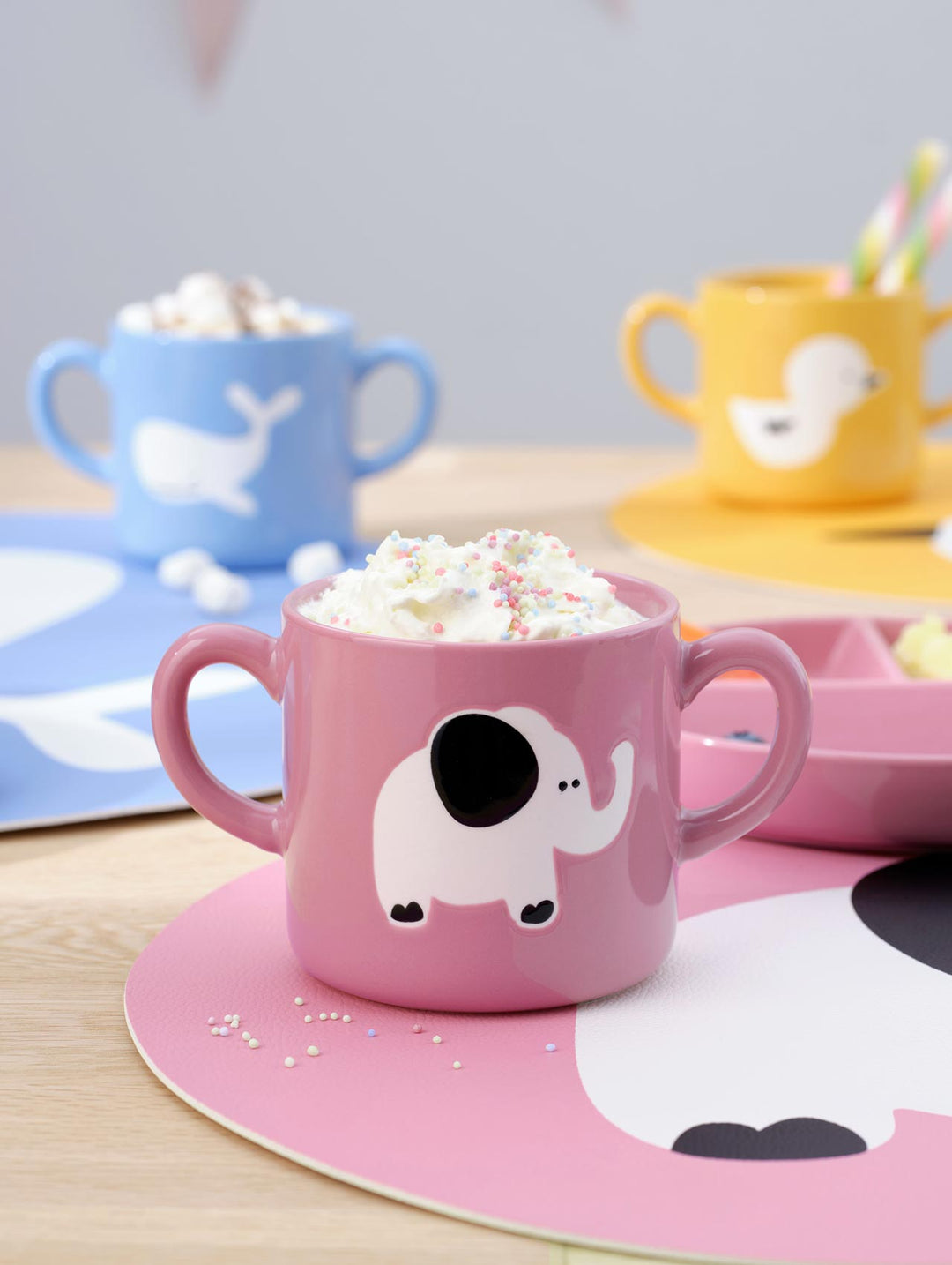 ASA-49066514 - Asa, Kids Henkelbecher Elefant, Inhalt 0,25l