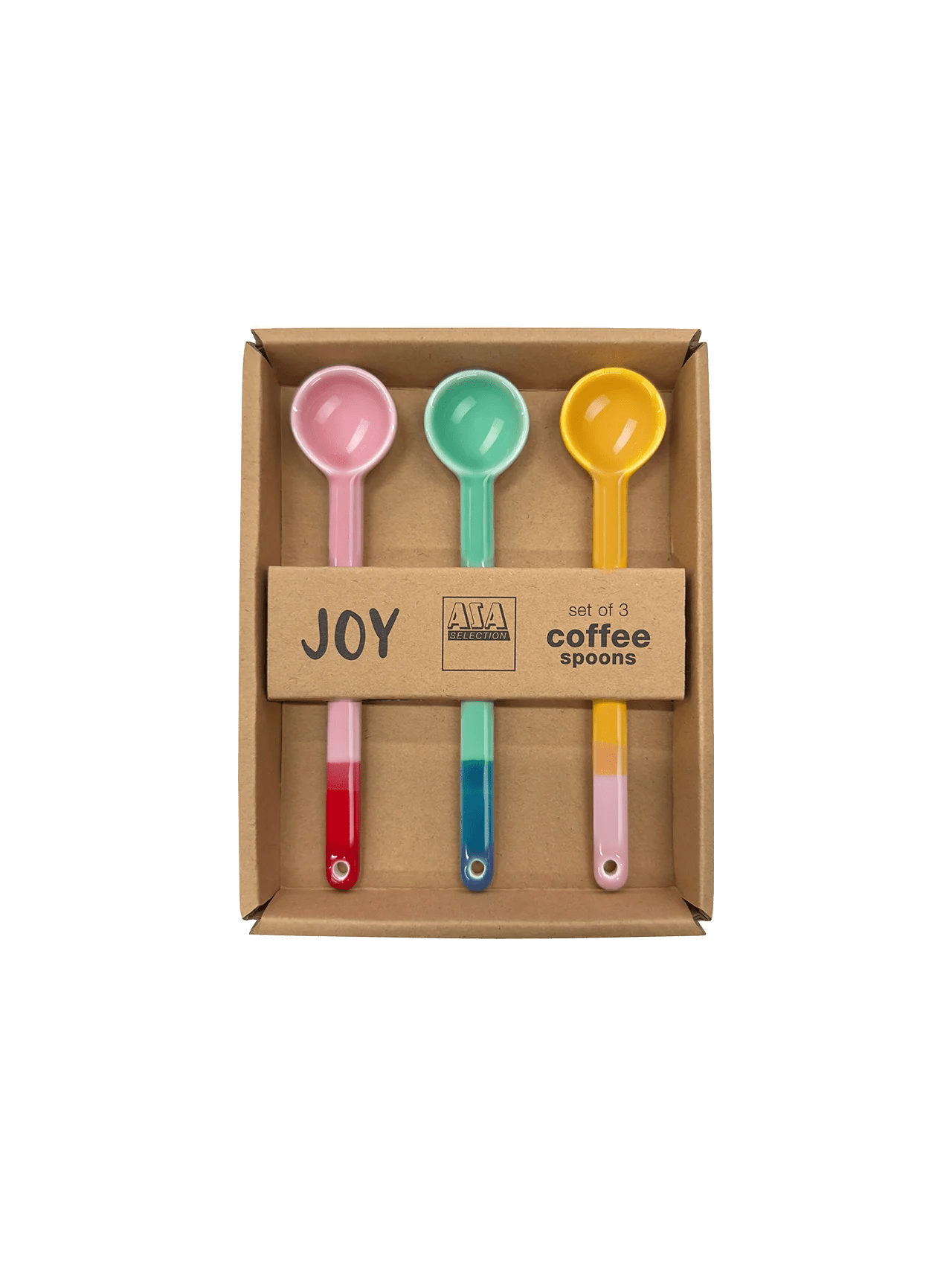 ASA - 16925286 - ASA, Löffel, smoothie colors, 3er Set