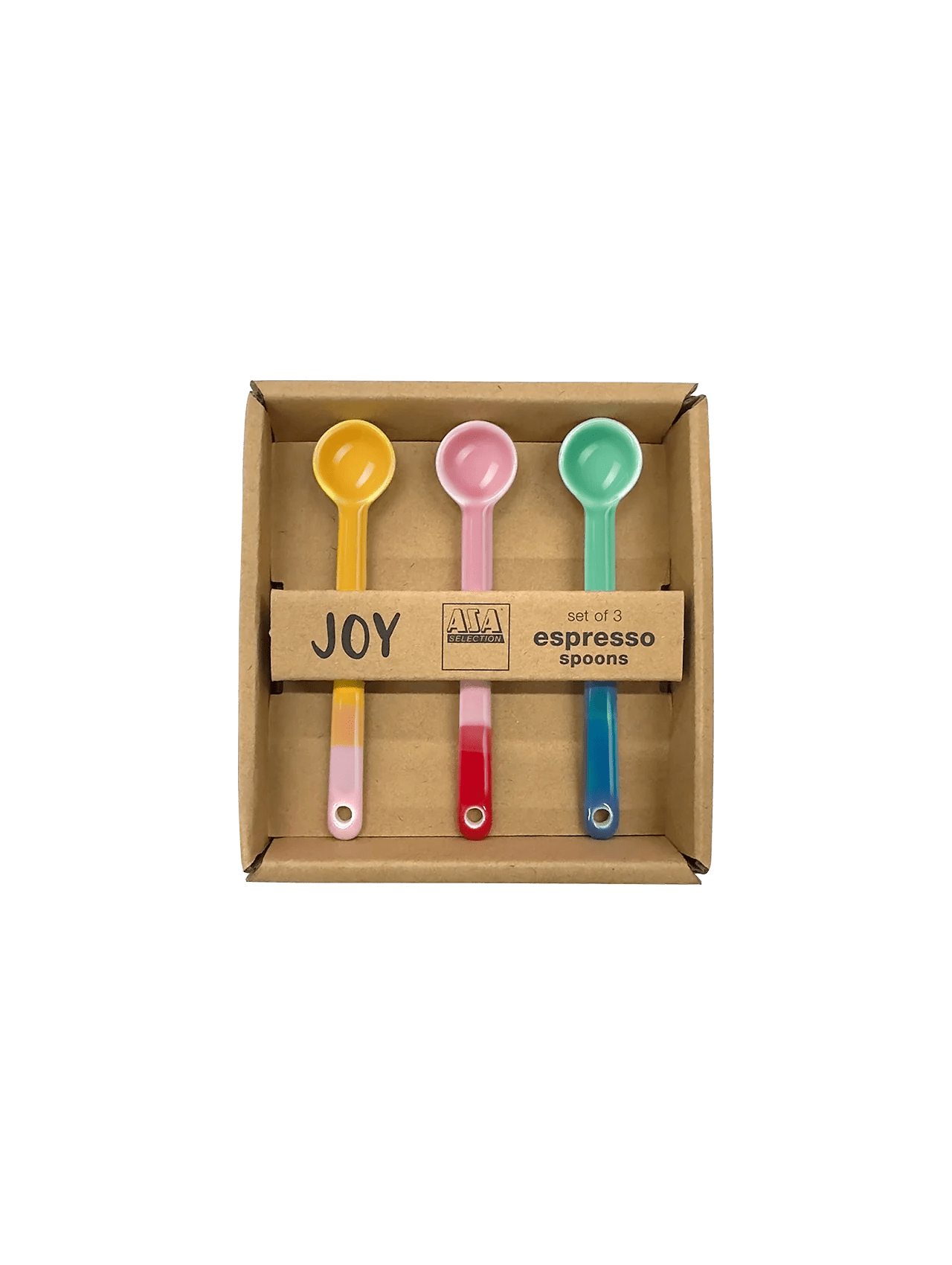 ASA - 16945286 - ASA, Löffel, smoothie colors, 3er Set, L10cm